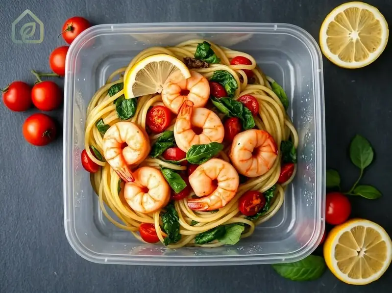 Tigela de Camarão com Orzo