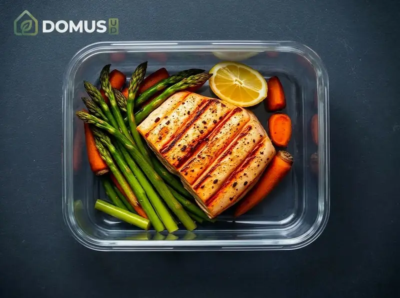 Salmão com Legumes